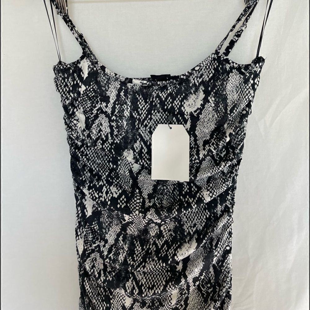 Snake Print Midi Dress - Picture 10 of 12
